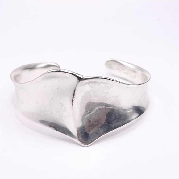 FORGIVE RL Studio 925 Sterling Silver Sculptural Cuff Bracelet - Picture 10 of 10